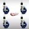 Service Caster 5'' SS Solid Poly Swivel 1-7/8'' Expanding Stem Caster Set with Brake, 4PK SCC-SSEX20S514-SPUS-TLB-178-4 - alternate 4